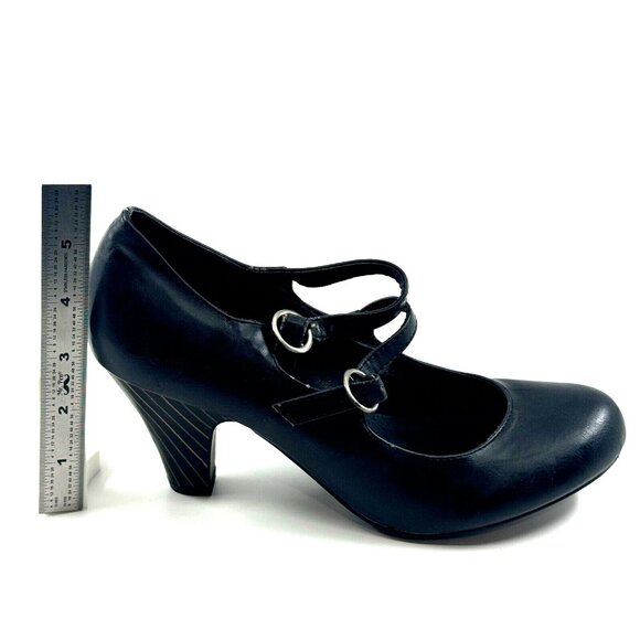 ALDO Flosiro-96 Mary Jane Double Strap Pump Heel Shoe, EU 40, Black - Picture 9 of 12